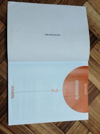 Xeografia editorial Anaya ( 2 bachillerato)