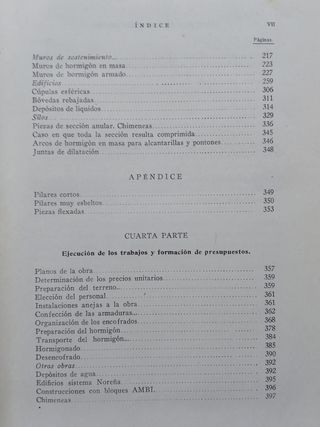 PRONTUARIO DEL HORMIGÓN ARMADO 1946