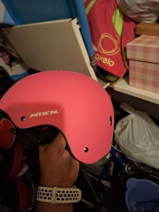 Casco Patines Mítical Rosa