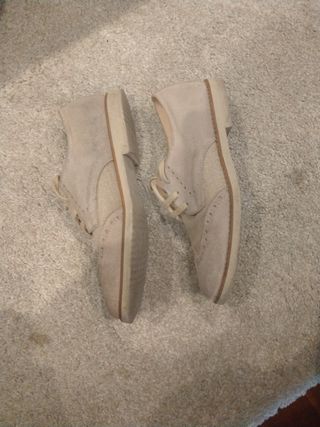 Zapatos niño beige