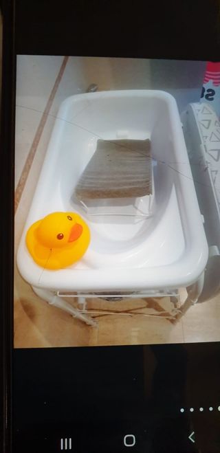 Bañera bebé plegable