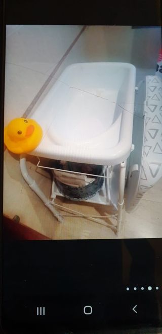 Bañera bebé plegable