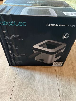 Freidora Cecotec CleanFry Infinity 1500 - 15L