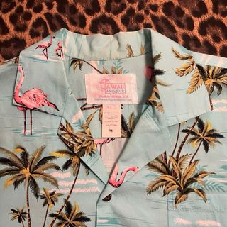 Camisa hawaiana flamencos Hawaii Hangover