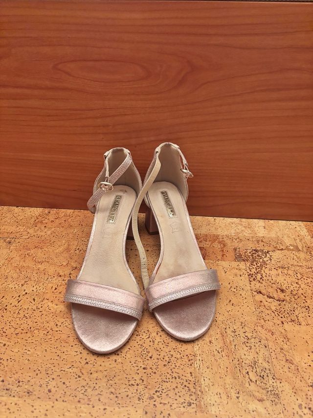 Tacones rosa palo - Elegantes