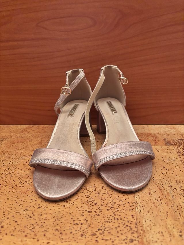 Tacones rosa palo - Elegantes