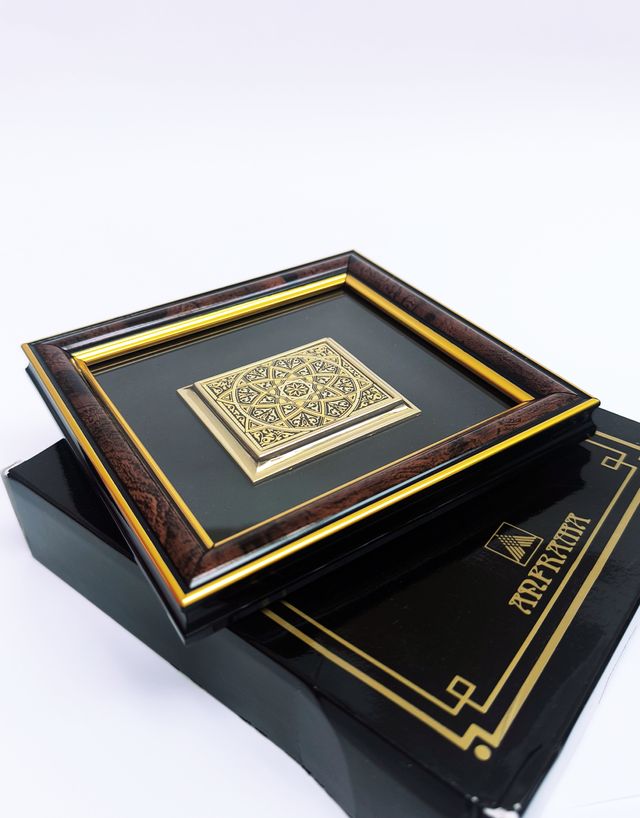 Cuadro Damasquinado Toledo Arte Único(estrella)