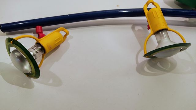 Lámpara techo infantil - Azul Amarillo