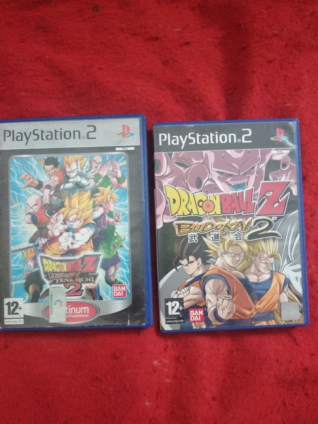 PS2 Dragon Ball Z Budokai 2 & Tenkaichi 2