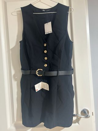 Mono Zara negro - talla M - NUEVO
