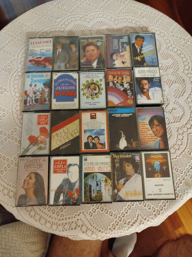 18 Cintas Casete Música Variada