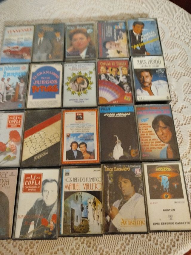 18 Cintas Casete Música Variada