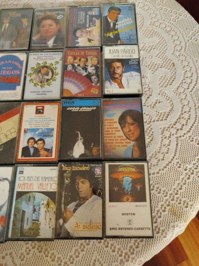 18 Cintas Casete Música Variada
