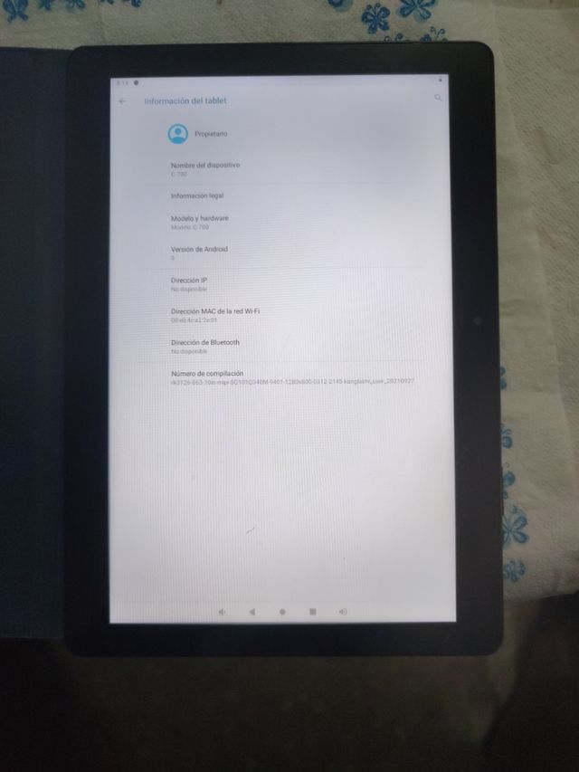 Tablet Android ZENTALITY