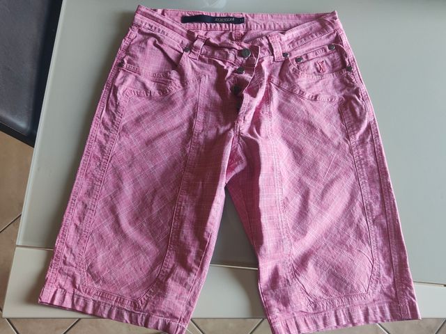 Pantaloncino Jeckerson rosso a quadri taglia 46 48