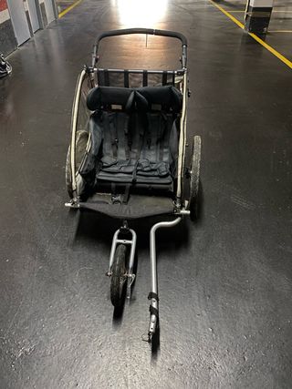 Remolque bicicleta doble RBO