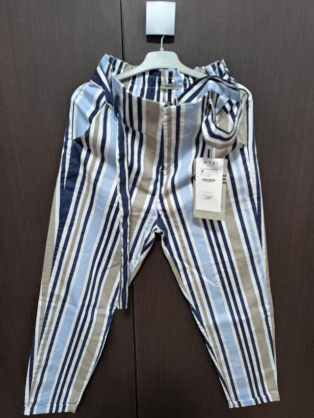 Pantalones rayas multicolor Stradivarius 