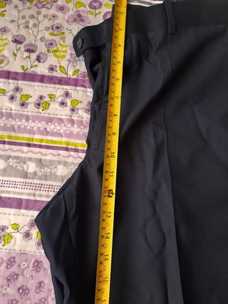 Traje caballero azul marino