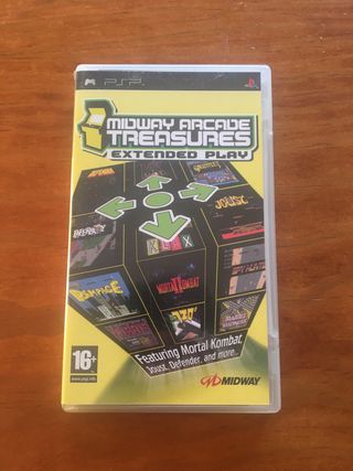 Midway arcade treasures extended play para psp