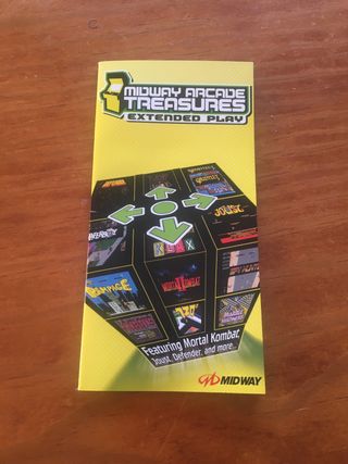 Midway arcade treasures extended play para psp