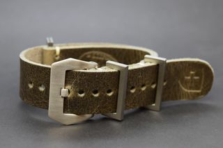 Correa reloj cuero marrón 18-24mm