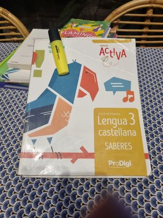 Saberes. Lengua castellana 3 EP - Activa - ProDigi