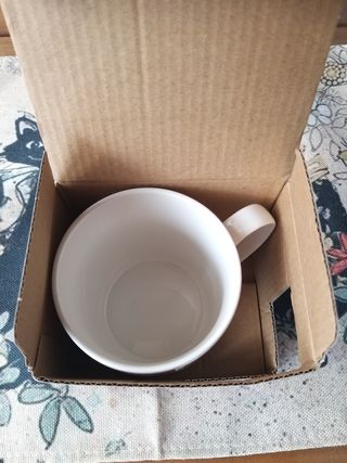Taza Gato y monederos. Lote