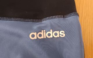 Leggins Adidas pirata - Azul/Negro