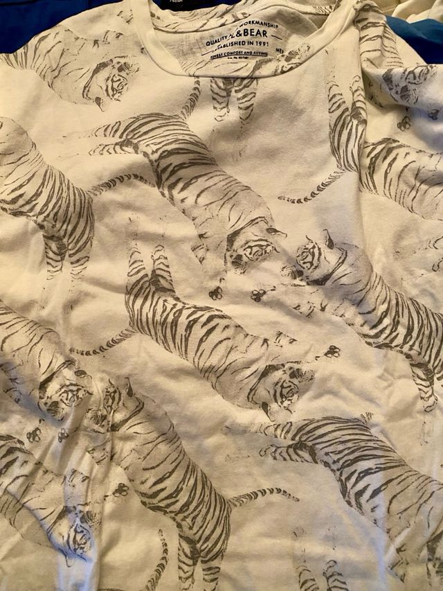 8 Camisetas Hombre M - Multicolor