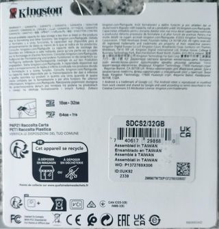 Kingston Canvas Select Plus 32GB microSD