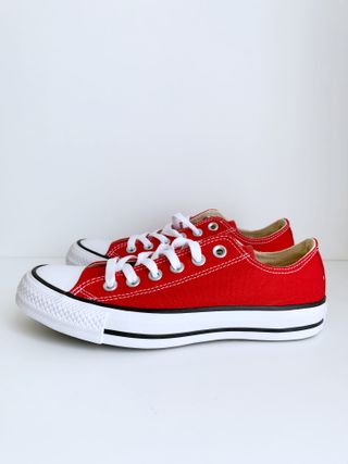 Converse Chuck Taylor All Star rosse basse NUOVE