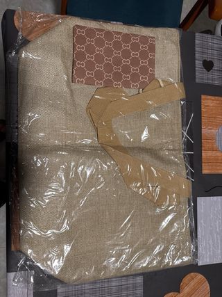 Bolsa playa beige - Bolso de mano