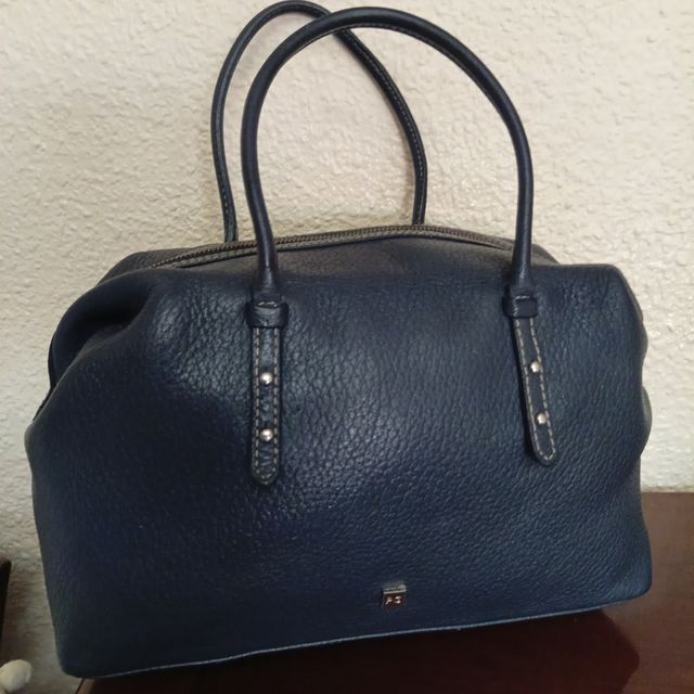 Bolso Purificación García azul marino