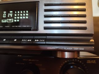CD SONY CDP-M42 plata, impecable