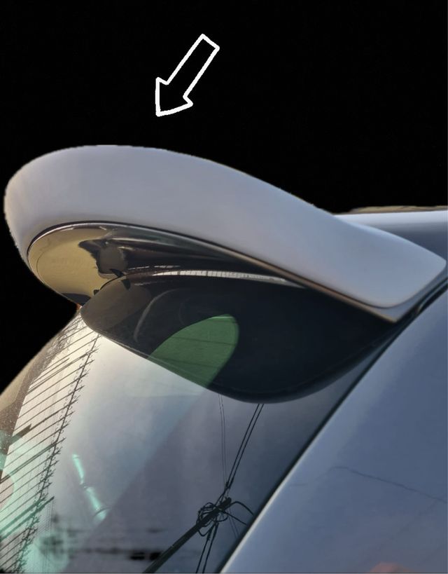 Spoiler posteriore Fiat 500 Abarth