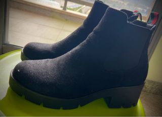 Botines negros mujer