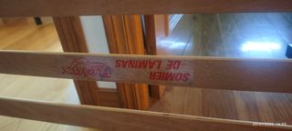Somier 90 con colchón juvenil 