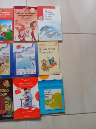 Lote 18 libros lectura ideales 8-11 años