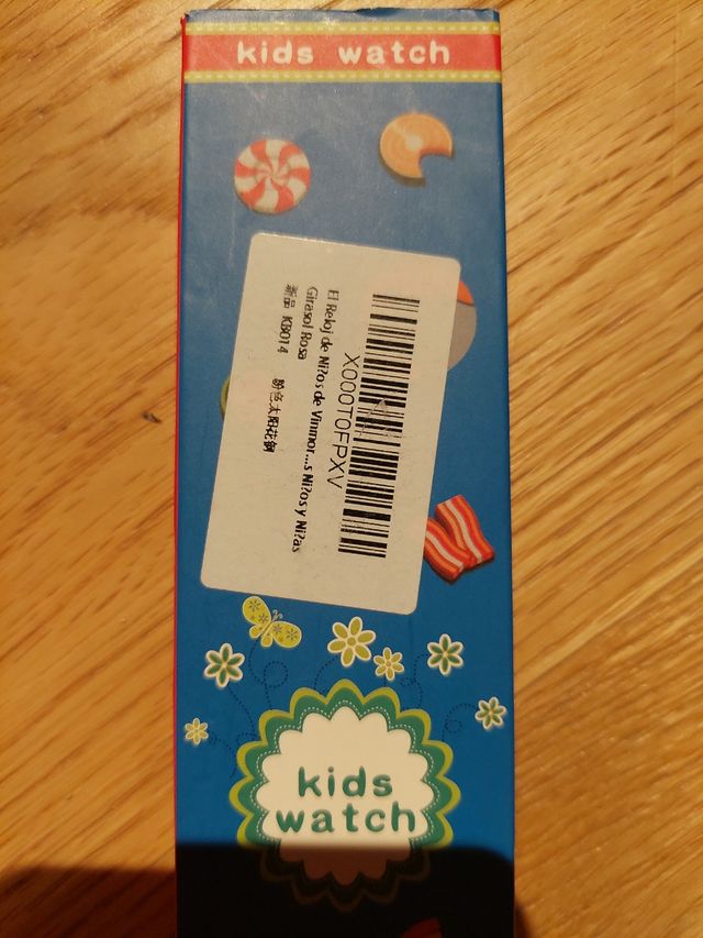 Reloj niña analogico. Nuevo