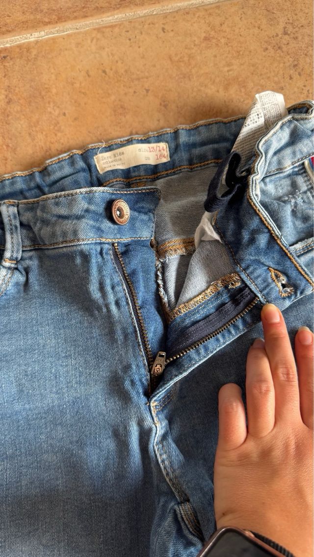 Vaqueros Zara niña 13/14 años
