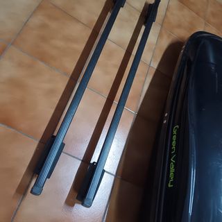 Cofre portaequipajes + barras