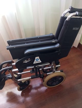 Silla de ruedas Minos plegable