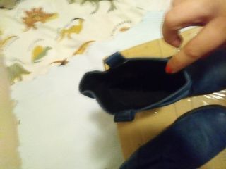 Botines Zara azules mujer, talla 38