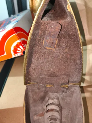 Plancha antigua carbón - decoración