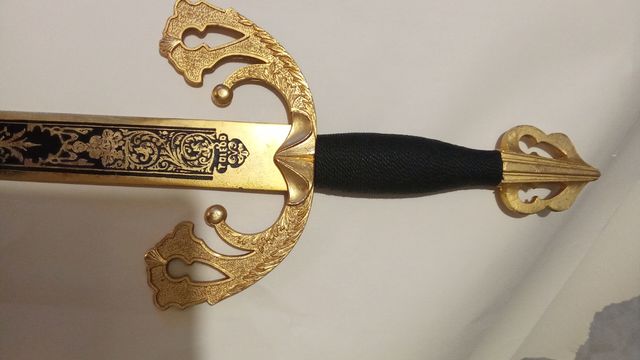 Espada Toledo vintage decorativa