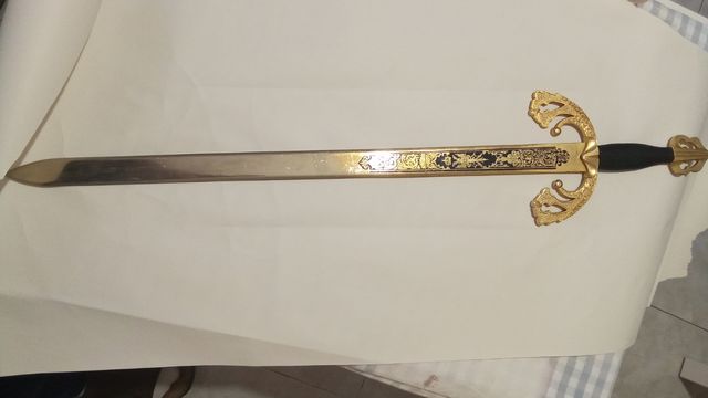 Espada Toledo vintage decorativa