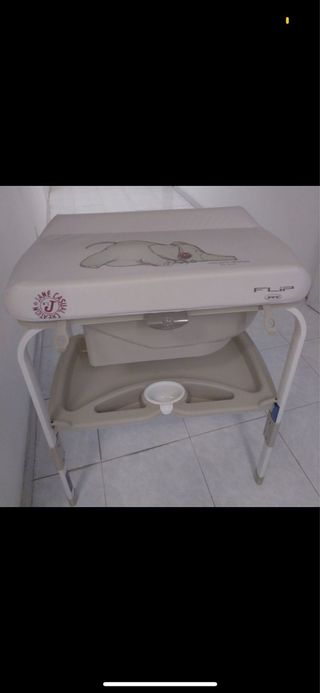 Bañera cambiador bebé