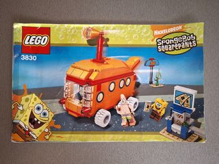 LEGO 3830 Bikini Bottom Express con manual instr.