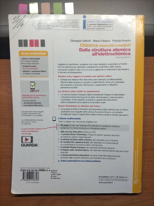 Chimica: concetti e modelli. Dalla struttura at...