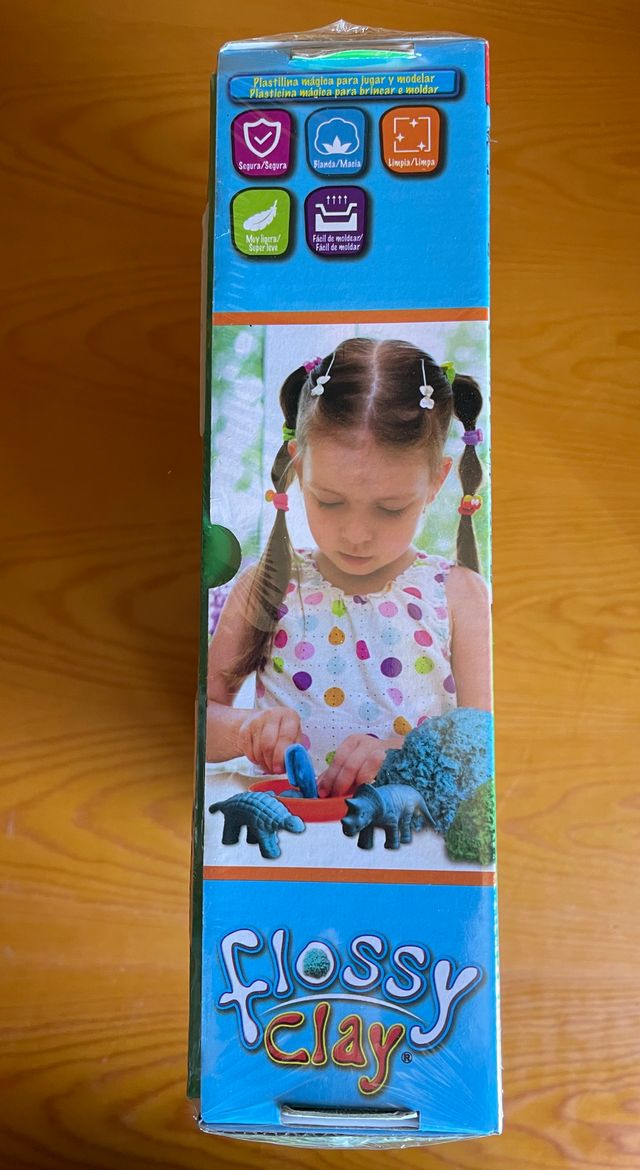 Plastilina Flossy Clay Parque Jurásico